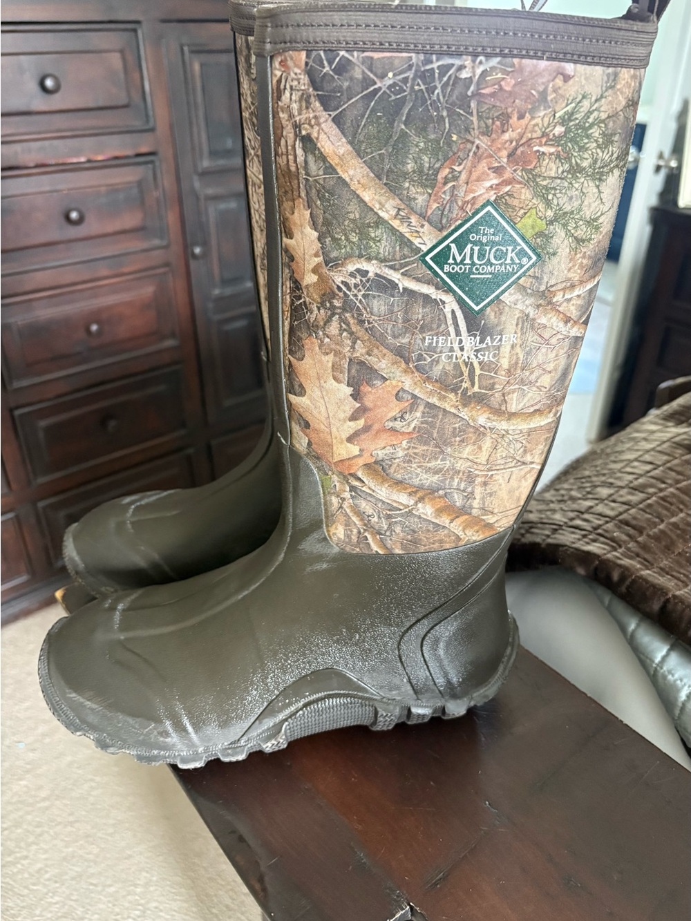 The Original Muck Boot Company Fieldblazer Classic Tall Boots in True Timber- 7 - Picture 3 of 6